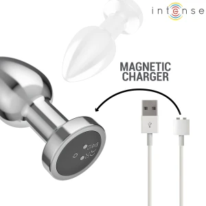 INTENSE - PLUG ANAL 10 VIBRATIONS MÃTAL AVEC TÃLÃCOMMANDE M